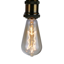 Ampoule à filament LED Vintage Edison ampoules décoratives en verre transparent 40W E27